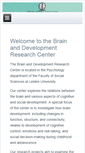 Mobile Screenshot of brainanddevelopmentlab.nl